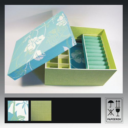 Tyrkysová šperkovnice velká... — foto 4