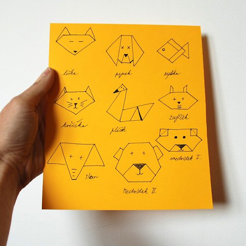 Origami medvídek, 12 měsíců - sleva — foto 3