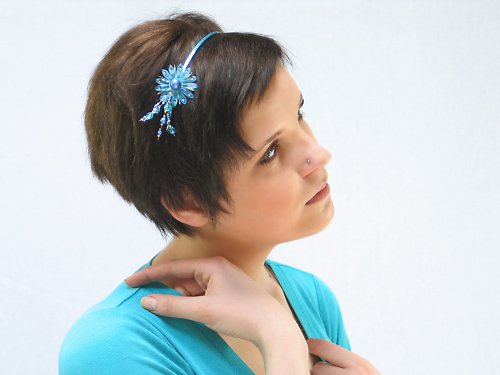 Čelenka : " So blue " — foto 2