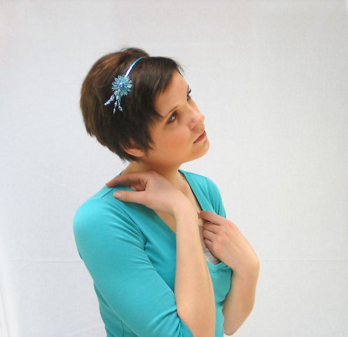 Čelenka : " So blue " — foto 3