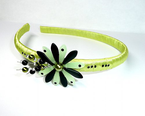 Čelenka : " Greeny flower " — foto 2