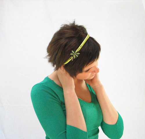 Čelenka : " Greeny flower " — foto 3