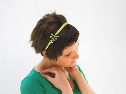 Čelenka : " Greeny flower " — foto 4