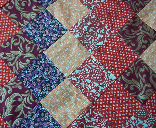 VÝPRODEJ patchwork deka velká 140 X 210 cm — foto 2