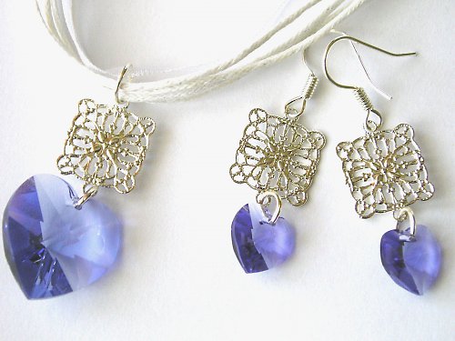 Swarovski heart...sleva — foto 2