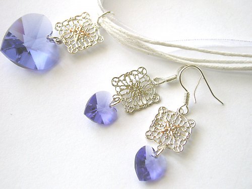 Swarovski heart...sleva — foto 4