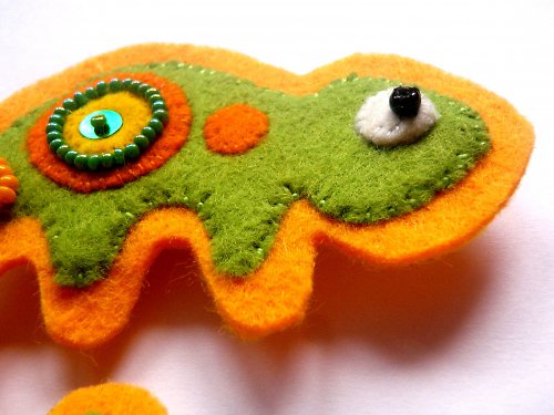 Zelenooranžový chameleonek — foto 3