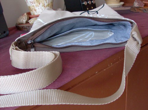 Textitní cross-body taška — foto 4