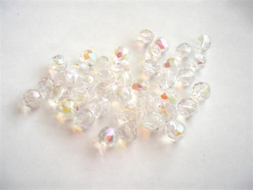 Broušené perle krystal AB — foto 2