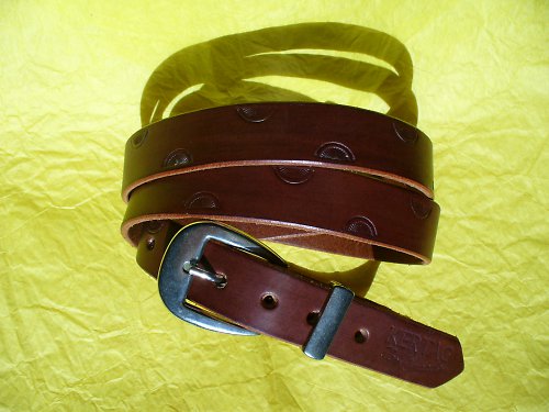 Handmade-KERTAG® úzký opasek — foto 2
