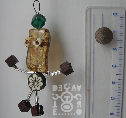 Korálkový robot, model 25-01 (Ekouš), 5 cm — foto 3
