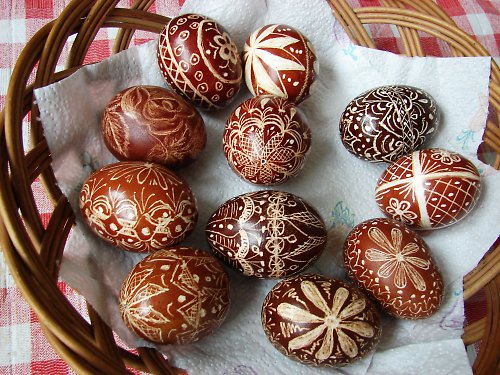 Přírodní gravírované kraslice — foto 2