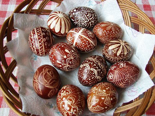 Přírodní gravírované kraslice — foto 5
