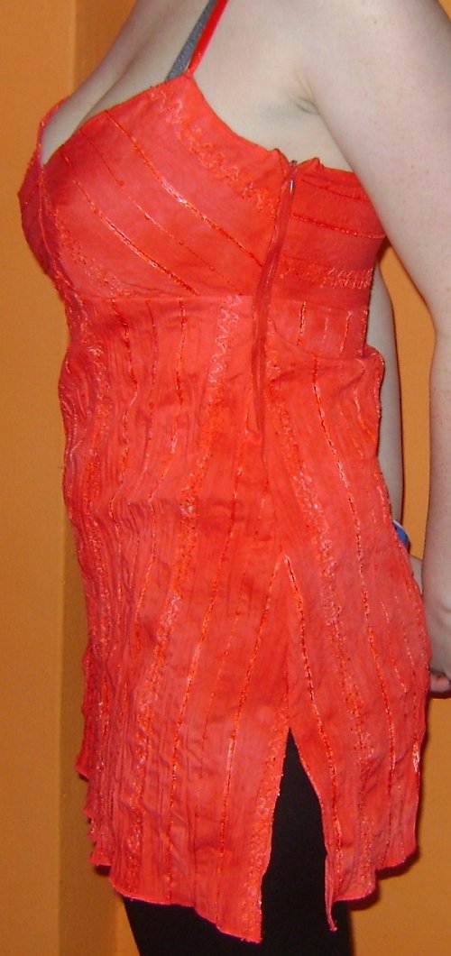 Červený top ROSALITA — foto 3