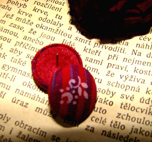 Naušnice buttonkové "Soul Blossom" — foto 3
