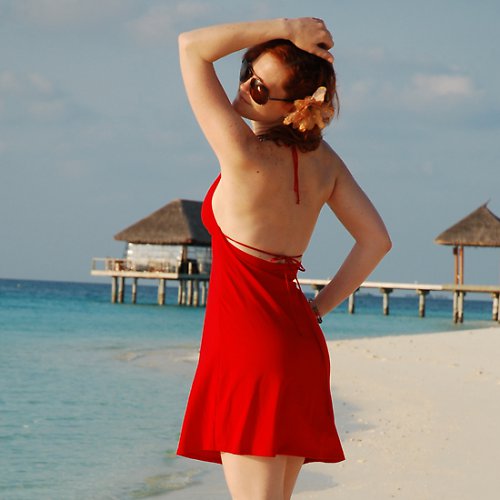 Red - letní šaty — foto 2