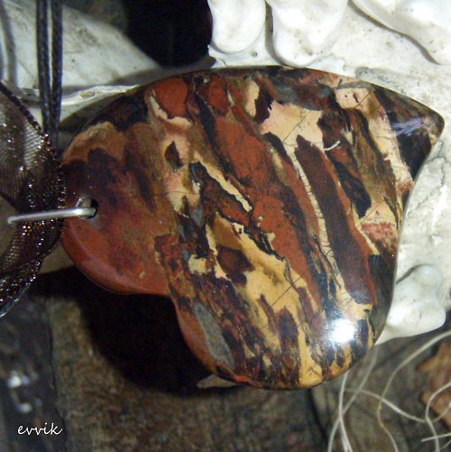 Mahagonový zebří jaspis — foto 2