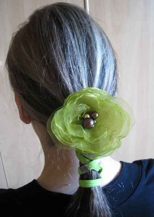 Multifunkční čelenka 3 v 1 zelená — foto 2