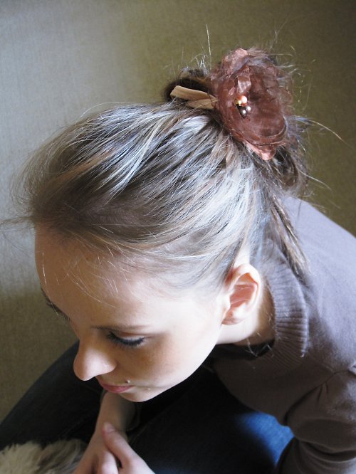 Multifunkční čelenka 3 v 1 hnědá — foto 2