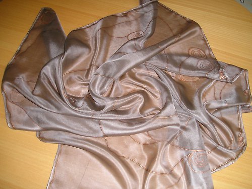 Šátek-čokoláda- — foto 2