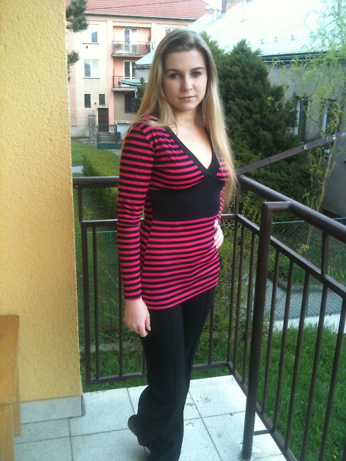 Pruhované tričko 36/XS — foto 2