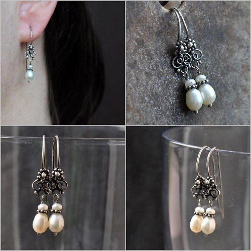 Dame de perles: Thaleia - Ag 925/1000 — foto 2
