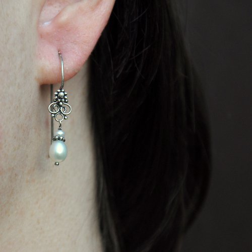 Dame de perles: Thaleia - Ag 925/1000 — foto 3