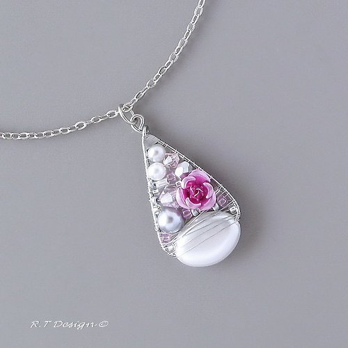Náhrdelník Sugar Rose... — foto 2
