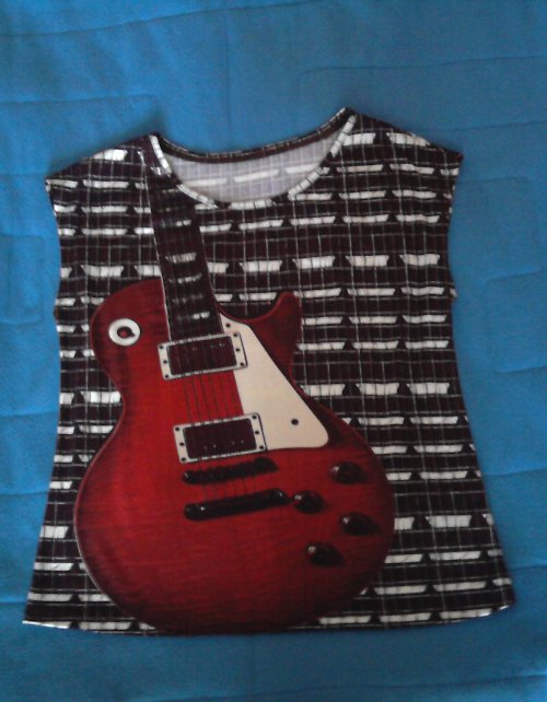 Dámské triko - GUITAR — foto 2