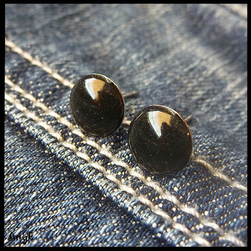 Puzetky Decentní - černé 10mm — foto 2
