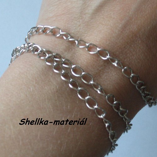 Řetízek adjustační 6x4mm.....1m(BK045) — foto 2