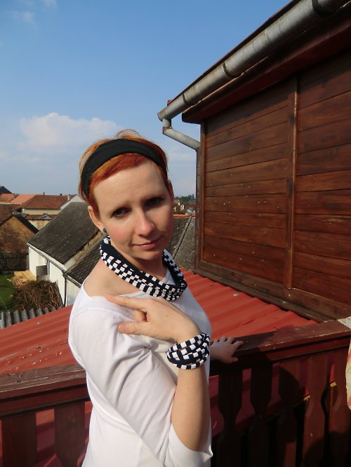 Komplet námořnický s tmavě modrou — foto 2
