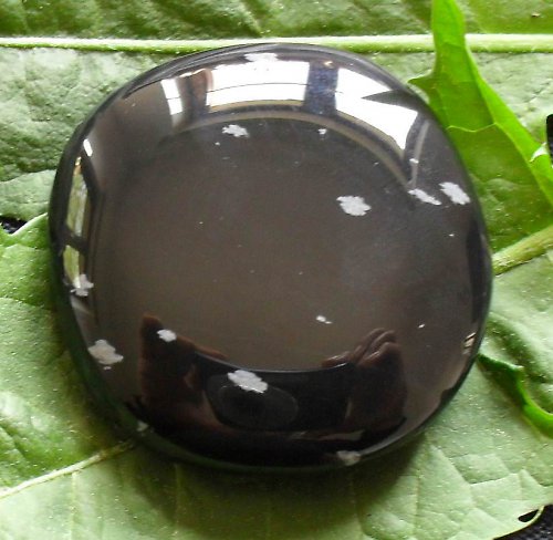 Obsidián vločkový 43x43mm — foto 2