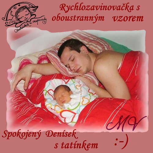 *RYCHLOZAVINOVAČKA - oboustranný vzor 77x77cm* — foto 2
