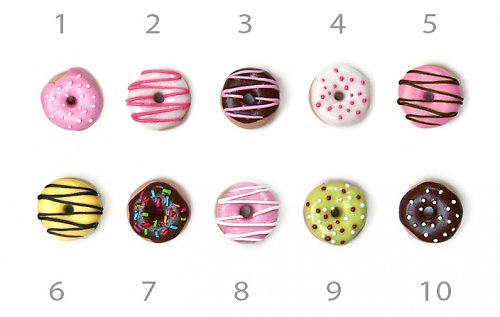 Čoko donut na řetízku — foto 2