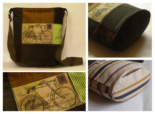 Kabelka Vintage Bicycle - SLEVA 50 % — foto 2