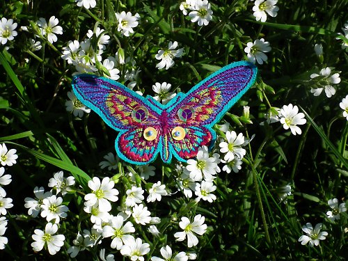 Brož BUTTERFLY n.3 — foto 2