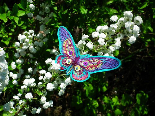 Brož BUTTERFLY n.3 — foto 5
