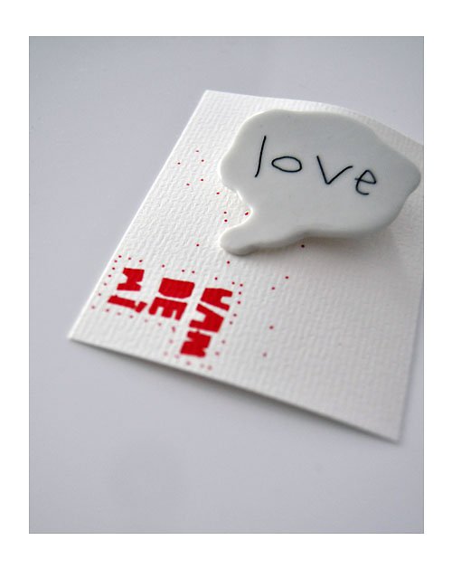 Komiksová bublina "love" — foto 2