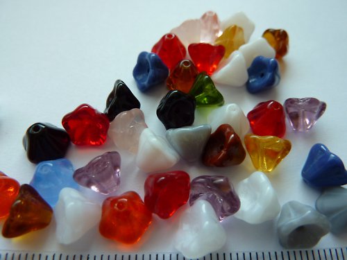 Kytičky mix 6x8 mm ..... 40 ks — foto 2