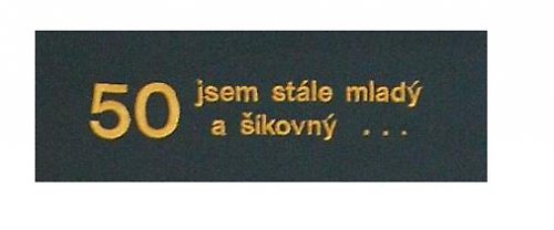 Zástěra "NAROZENINY" — foto 3