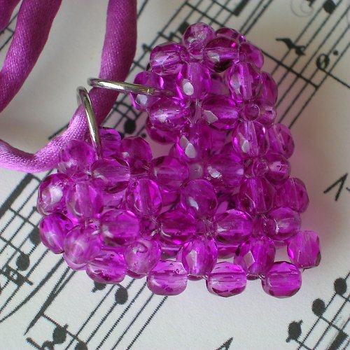 Lavender - fialové srdce — foto 4