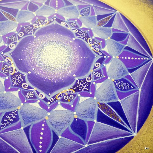 MANDALA 7. čakry - PŘIJÍMÁNÍ — foto 2