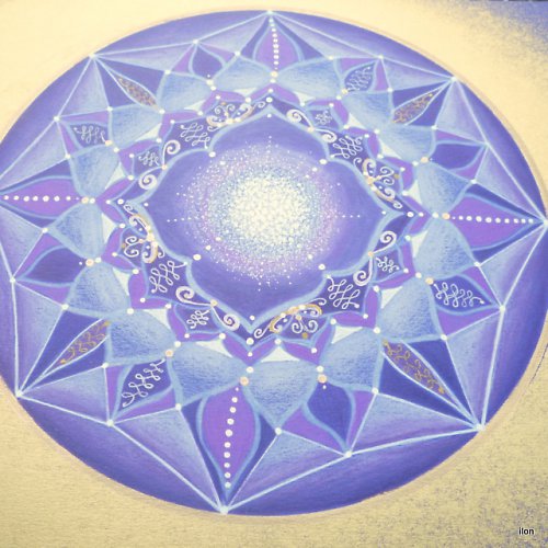 MANDALA 7. čakry - PŘIJÍMÁNÍ — foto 3