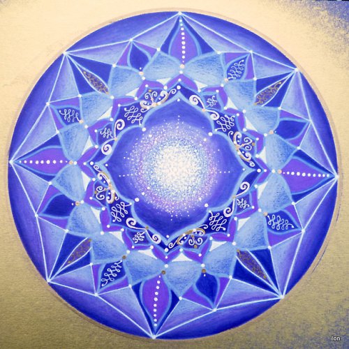 MANDALA 7. čakry - PŘIJÍMÁNÍ — foto 4