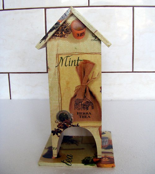 Domeček Na Čajové Sáčky-Decoupage — foto 2