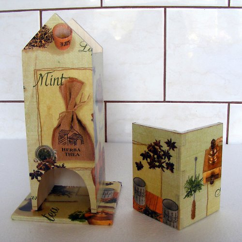 Domeček Na Čajové Sáčky-Decoupage — foto 3