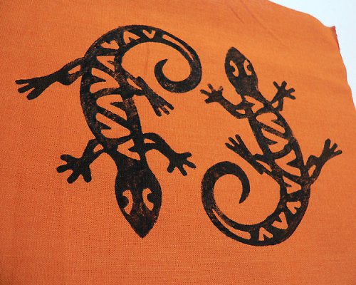Razítko na textil - motýl velký — foto 5
