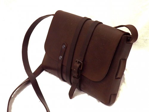 Taška Industrial CHOCOLATE STRAP A5 — foto 2