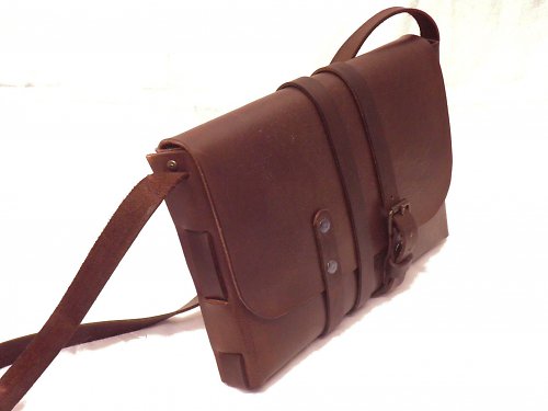 Taška Industrial CHOCOLATE STRAP A5 — foto 3